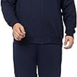 Men's Plus Size Winter High Neck Tracksuit-image-33