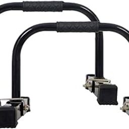 IBS Folding Fitness Parallettes Push Up Bar Stand for Gym & Home Exercise, Dips/Push Up Stand for Men & Women. parallettes bar Calisthenics Useful in Chest & Arm Workout Easy to Carry-31