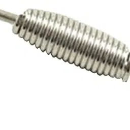 JAZZY PEARLS Motorcycle Exhaust Pipe Spring Accessory 304 Stainless Steel 68mm Argent Oval-image-80