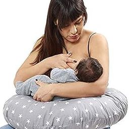 KRADYL KROFT 5in1 Baby Feeding Pillow with 100% Cotton Removable Cover | Breastfeeding Pillow | Nursing Pillow with Belt and Hoop (Van Gogh)-image-56