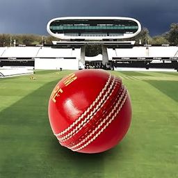 V.E.S.P.A Premium Red Leather Cricket Ball for Practice | A-Grade Hand-Stitched Cricket Ball for Indoor and Outdoor Training (Pack of 1)-3