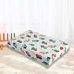 PRIME PICK Memory Foam Pillow for Kids with Storage Case, Memory Foam Material, Super Soft & Breathable Material, BPA-Free Suitable for Age 3-12 Years (White)-22