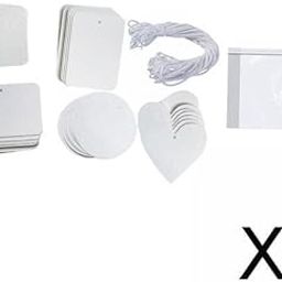 ATORSE 3xSublimation Air Freshener Blanks Car Scented Sheets 30Pcs Sheets 15mRope-image-54