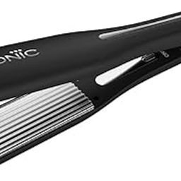 IKONIC PROFESSIONAL PRO TITANIUM HAIR CRIMPER for Women | Hair Crimping Machine | 1.5" Floating Micro Crimp Technology Plate with 9 foot 360 Swvel Cord and Universal Voltage-image-12
