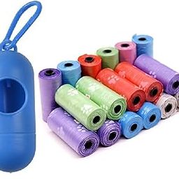 Baby Disposable Diaper Bags with Dispenser, Waste Bags 6 Refill Rolls/90 Bags, Convenient and Quick Diaper Disposal, Unscented Leak & Odors Proof Diaper Trash Bags for Newborn Diapers (6 Roll + Case)-image-86