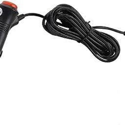 KEBILSHOP 12V/24V Car Cigarette Lighter Power Supply Adapter Male Plug Extension 4.5 Meter Cable with Switch Button.-image-39