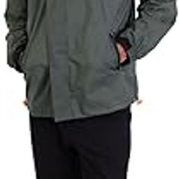 VARSHA Rain Windcheater Jacket for Men with Hood Waterproof Light-Weight Raincoat for Men Seam Sealed Jacket for Outdoor travel,Bike Riding,Hiking(758)-46
