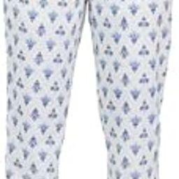 Roman Silk Purple Gold foil Print Festival Wear Pant for Women-image-49