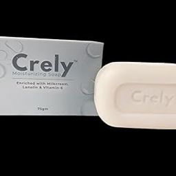 Dextron Crely Hydra Glow Triple Care Soap – 75g | With Glycerin, Aloe Vera & Vitamin E | Deep Cleansing, Moisturizing & Skin Brightening Bar for Soft & Radiant Skin-24