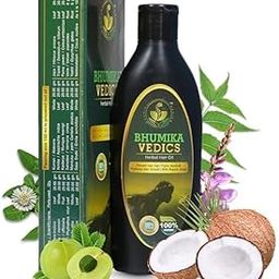 Herbal Hair Oil For Men & Women | Promotes Hair Growth & Reduces Hair Fall | With Indigofera,Aloe vera,Neem, Amla, Bhringraj and Coconut Oil 200 ml-48