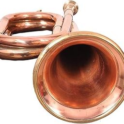 Music World Bugle Brass and Copper Instrument for Boy Scouts, Military, Student-picture-15