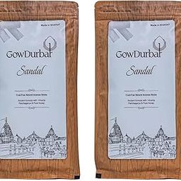 Gowdurbar Zipper Incense Sticks – 150g [Pack of 2] Sandal Oil Fragrance | 100% Natural | Ancient Formula for a Pure & Pleasant Environment-20