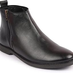 Men Zipper Closure Boots-image-7