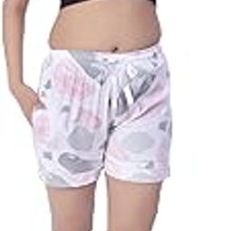 LazyDu Canva Baby Pink Short-image-3