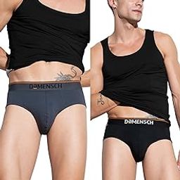 Deo-Cotton Solid Underwear for Men Combo Breathable Inner, Cotton Briefs Pack No-Marks Waistband Moisture Wicking-image-29