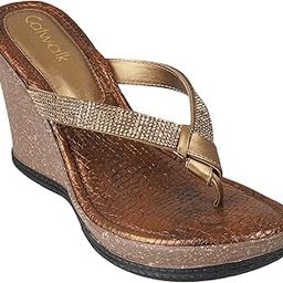 Women's Embellished Wedge Heel Platform Sandal-picture-13