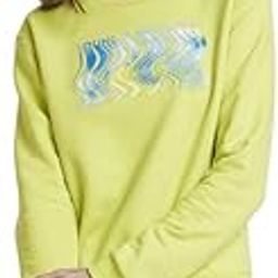 Women Bitter Lemon Blended Regular FIt Round Neck Printed Sweatshirt-image-3