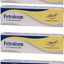 Dr Patel's Homeopathic Petroleum Ointment for Dry Skin | Cream for Cracked Skin – 25GM (Pack of 4)-image-43
