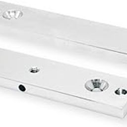 Seco-Larm E-942F-600G/WQ Electromagnetic Gate Lock Weldable Bracket; for 600-lb Force Electromagnetic Gate Locks; for Most Types of Outdoor Sliding and Swinging Electric Gates, Silver-30