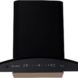 Elisa Elegent Black Wall Mounted Kitchen Chimney 60 CM-image-34