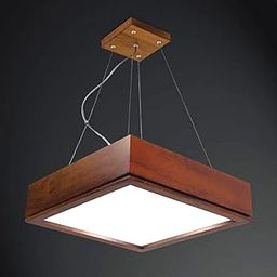 Artica Premium Oak Wood Ceiling Lamp Modern Elegance with Warm White LED 40W Power for Living Room Hotel Lobby Restaurant Bar Decorative Fancy Pendant Light (Oak Wood)-6