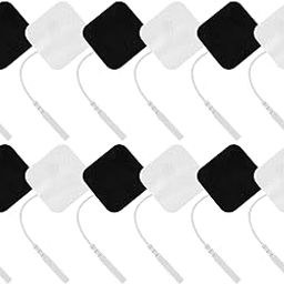 12 Pcs Tens Machine, Massager Patch, Muscle Stimulator Heating Electrode Pad Plug in Therapy Patch Disposable Therapy Electrode Pad-image-15