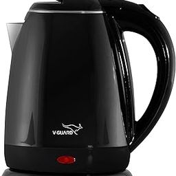 V-Guard VKP15 Prime 1.5 Litre Electric Kettle for Hot Water | Cool Touch Body | 2 Year Coverage By V-Guard |1500 Watt | Double Layer Outer Body,Plastic,Black-24
