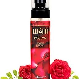 ELISHA Roslyn Tea Rose Body Mist – Floral & Long-Lasting Fragrance Body Mist - For Women (100 ml)-image-47