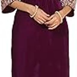 janasya Women's Velvet Embellished Regular Kurta Set-picture-14
