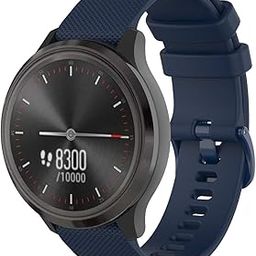 Senter 18mm 20mm 22mm Quick Release Plaid Soft Rubber Replacement Straps for Men and Women-image-52