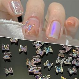 CLUB BOLLYWOOD® 160x 3D Nail Art Charms Mini Butterfly for Acrylic Nails DIY Decor Manicure | Nail Care, Manicure & Pedicure | Nail Art Accessories-image-21