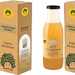 Gulabs Lemon Ginger Syrup, 500 ml each, Pack of 2-image-28
