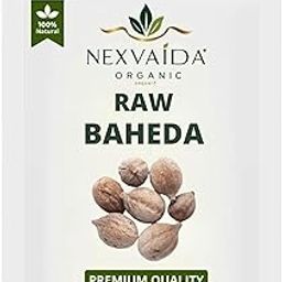 NEXVAIDA Whole Baheda (Bibhitaki) | Terminalia Belerica | Raw & Sun-Dried Ayurvedic Herb | Supports Hair Growth & Digestive Wellness (200 Grams)-image-36
