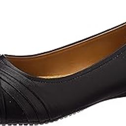 Bata Womens Pleated Ballerina Black_1 Ballet Flat - 7 UK (5516780)-image-17
