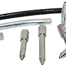 Digital Craft 11Pc Grease Couplers Nozzles Flex Hose Flexible Nozzle Fittings Lubrication Aid Tool Kit for Grease Gun – Universal Grease Gun Nozzle Set with Durable Couplers-image-0