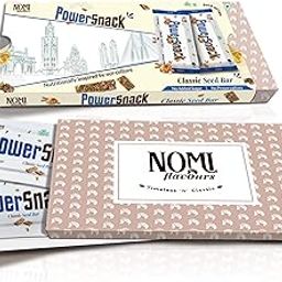 Nomi Flavours Protein Bar Daily Power Snack No Added Sugar and Preservatives 35gm (Pack of 2, Classic Seed Bar)-image-32