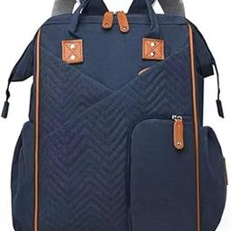 Winnies Diaper Bag for Mothers for Travel, Maternity Bag for Newborn Baby, Mother Travelling Bag, Multiple Pocket Water Resistant Hospital Bag for Moms (Blue)-image-79