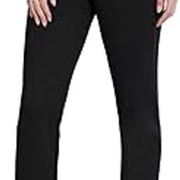 Women's 4 Way Stretch Bootcut Livin Black Pants-image-38