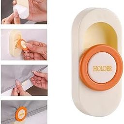 Prostuff.in bedsheet Holder Clip Non-Slip Bed Sheet Fixing Clip Easy Installation Fitted Holder for Bedding Sheets, Mattress, Sofa, Couch Multicolour 4 Pcs-picture-31