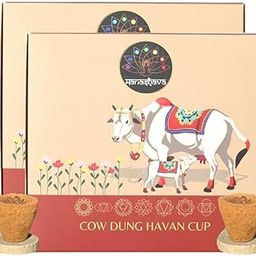 Manastava Havan Dhoop Cups 30 Pcs, Organic Cow Dung Sambari Dhoop Cups for Pooja, Home & Festivals, Pack of 2 (15 Cups +1 Burner)-image-16