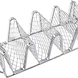 UJEAVETTE Taco Tray Holder Portable Tortillas Serving Tray for Party Camping Household-image-62