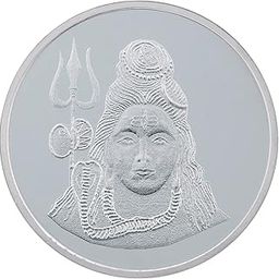 999 Purity Lord Shiva Silver coin 20 Gram-image-7