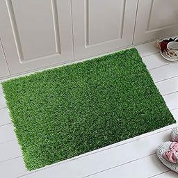 RevaTex Outdoor Green Bliss Synthetic Turf Mat – Perfect for Lawn & Patio Eco-Luxe Trim Grass Rug-image-8