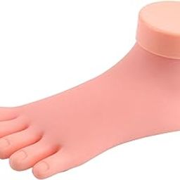 Enakshi® Practice Artifical Foot Model Nail Art Training Reusable Accessories Left|Health & Beauty | Nail Care, Manicure & Pedicure | Nail Art Accessories-image-87