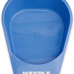 MEXPLE SpaceX2 Fracture Bed Pan with Plastic Guard | Built-In Handles | Non-Stick Surface | Lightweight & Easy to Clean, Blue-image-6