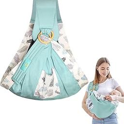 MORPICH Baby Carrier Triangular Baby Carrier Baby Carrier Hip Carrier Stretchy Adjustable All-Position Backpack for Babies to Toddlers-image-4