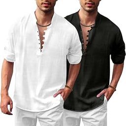 Men's Cotton Polyester Blend Solid Full Sleeve Regular Fit Short Kurta | Solid Pattern Mandarin Collar Straight Kurta-image-77