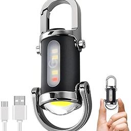 Mini Torch, Rechargeable Keychain Light, Portable Mini Torch Light for Camping Hiking Travel and Outdoor Activities-image-50