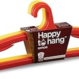 Happy To Hang Officio Polypropylene Hanger, Yellow and Orange-image-1
