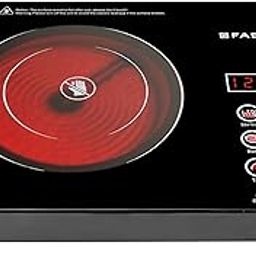 Faber 2200W Infrared Cooktop Stove with Grill Rack for Barbecue, Crystal Glass Plate, Digital Display, 3 Preset Cooking Modes, Touch Control, Infrared Hot Plate| FIP Ember 2K BK MAT-image-13